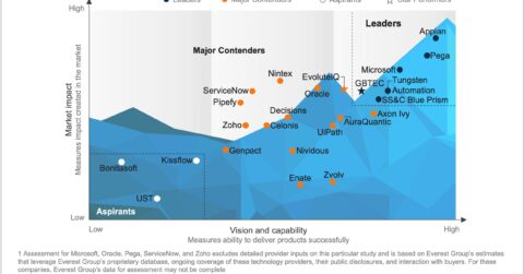Process Orchestration Products PEAK Matrix® Assessment 2024